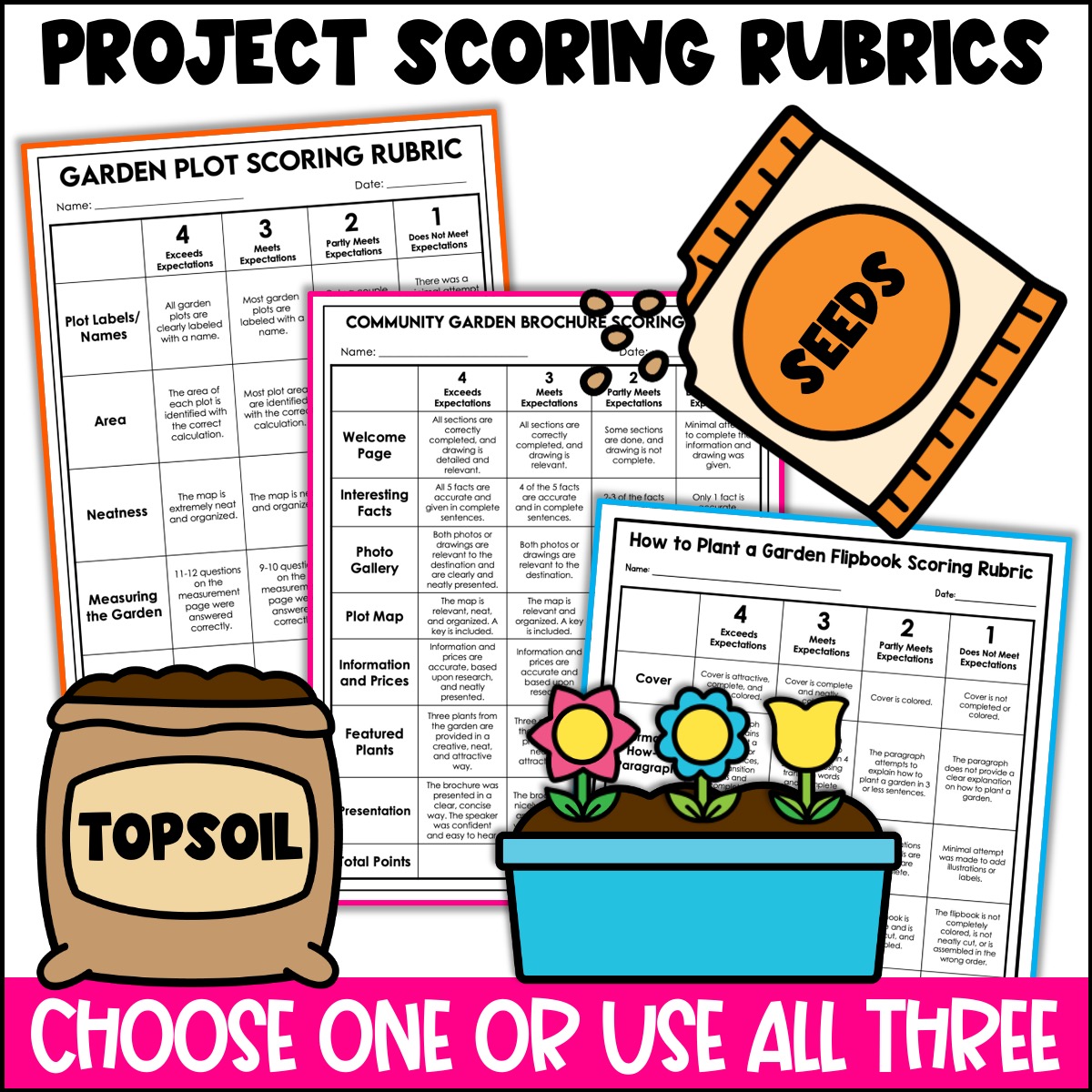 Plan a Community Garden Project Based Learning Activities - Image 7