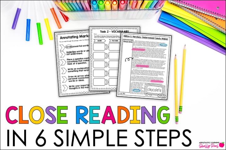 Close Reading Steps