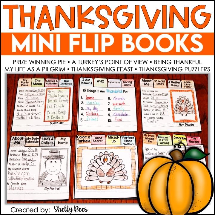 Thanksgiving Writing Activities